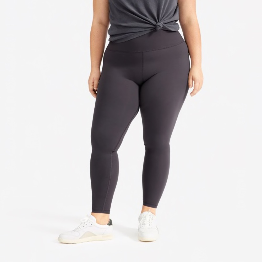 Everlane The Perform Legging Small Ankle Ink Grey